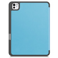 Etui do iPad Pro 11" 2024 (5 gen.), Smartcase z miejscem na rysik, niebieskie