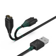 Kabel USB/ładowarka do smartwachy Garmin, czarny