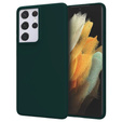 Etui ERBORD Silicon Lite do Samsung Galaxy S21 Ultra, Bottle Green
