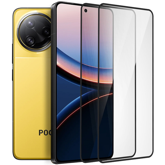 2x Szkło Hartowane ERBORD 3D do Xiaomi Poco F7 Ultra– ochrona całego ekranu
