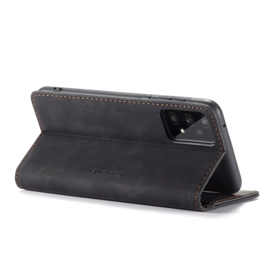 Etui CASEME do Samsung Galaxy A33 5G, Leather Wallet Case, czarne