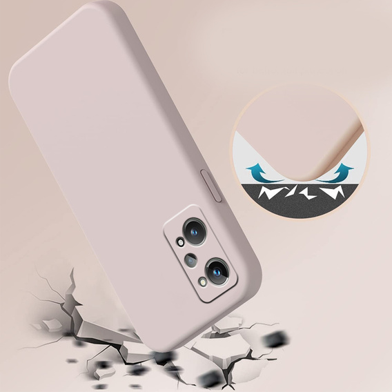 Etui do Realme GT 2 5G / GT Neo 2 / GT Neo 3T, Silicone Lite, różowe