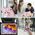 Pancerne etui do Xiaomi Redmi Pad 2 z podstawką i paskiem – różowe