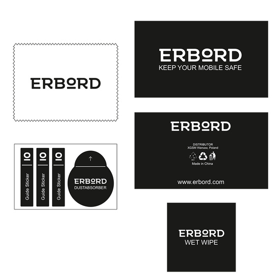 2x Folia Hydrożelowa ERBORD do Samsung Galaxy S24+ Plus / S25+ Plus – elastyczna ochrona ekranu