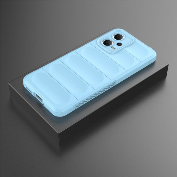 Etui do Xiaomi Redmi Note 12 5G / POCO X5 5G, Gaming Shockproof, niebieskie