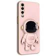 Etui do  Huawei P30, Astronaut, różowe
