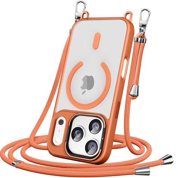 Etui z podstawką i odpinaną smyczą, do MagSafe do iPhone 17 Pro Max