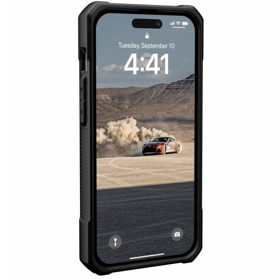 Etui Urban Armor Gear do iPhone 14 Pro, Monarch, czarne