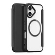 Etui Dux Ducis do iPhone 17, Skin X Pro,  z klapką, do MagSafe, czarne