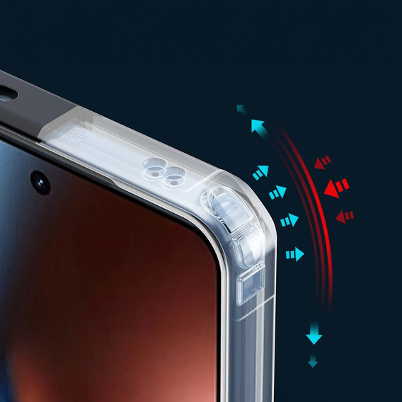 Etui do Realme GT 7 / 7T, AntiDrop Hybrid, czarne