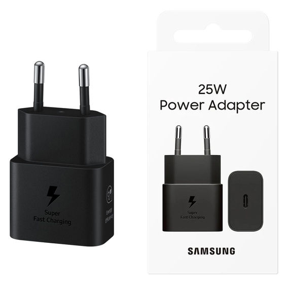 Ładowarka sieciowa Samsung 25W USB-C z technologią GaN do smartfonów i urządzeń z USB-C