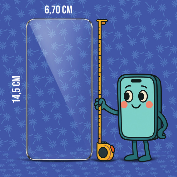 Szkło Hartowane Diamond Palm do iPhone 17 Pro / 17 / 16 Pro