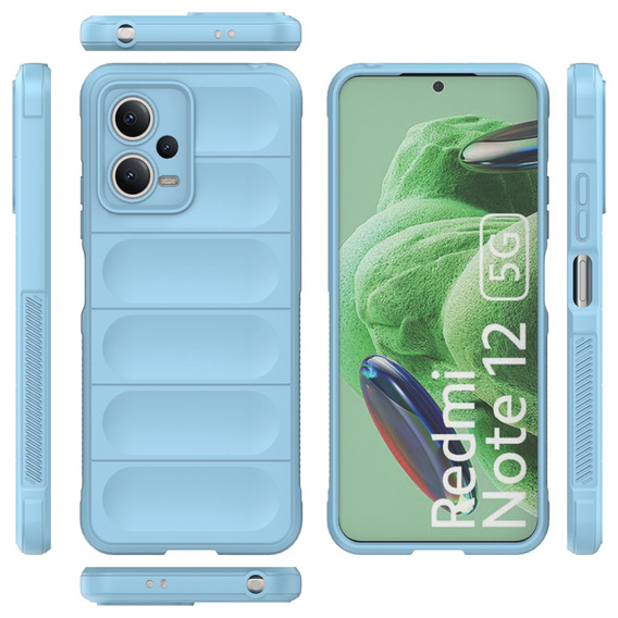 Etui do Xiaomi Redmi Note 12 5G / POCO X5 5G, Gaming Shockproof, niebieskie