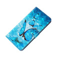 Etui Wallet do Samsung Galaxy A52 / A52s, Light Spots, Butterfly