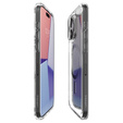 Etui z MagSafe Spigen do iPhone 15 Pro, Ultra Hybrid Carbon, przezroczyste