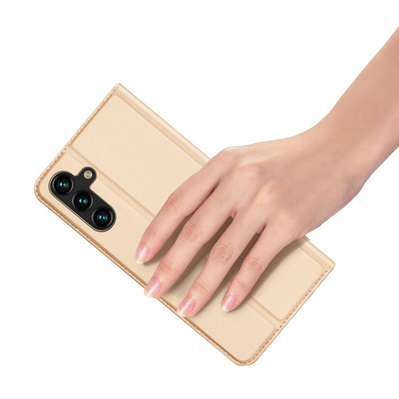Etui Dux Ducis do Samsung Galaxy A14 4G/5G, Skinpro, złote