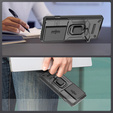 Etui do OnePlus 13, KickStand Camera Lens, czarne