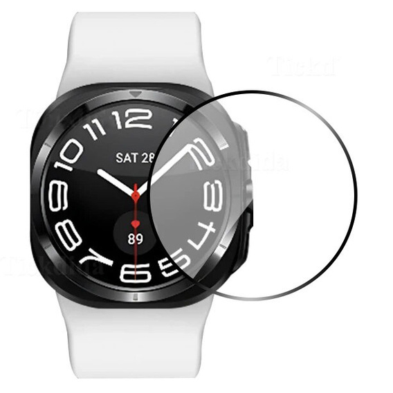 2x Szkło Hybrydowe ERBORD do Samsung Galaxy Watch Ultra 47mm (2025 / 2024)