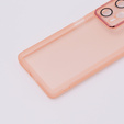 Etui do Xiaomi Poco F5, Fusion Hybrid, przezroczyste / różowe
