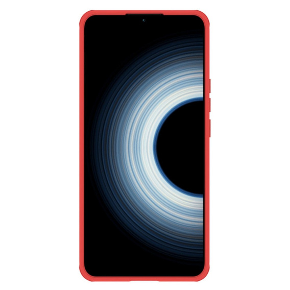 Etui NILLKIN do Xiaomi 12T, Super Frosted Shield, czerwone