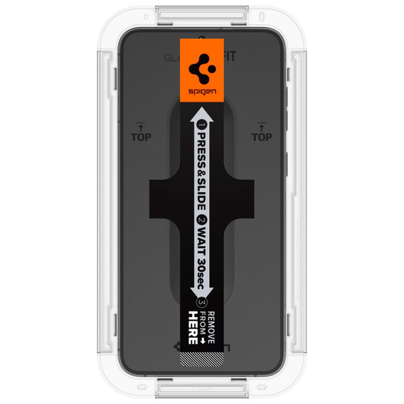 SPIGEN Szkło Hartowane do Samsung Galaxy S23+ Plus, Glas.TR EZ Fit (2 sztuki)