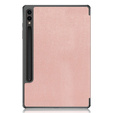 Etui do Samsung Galaxy Tab S9 FE+ Plus, Smartcase z miejscem na rysik, różowe rose gold