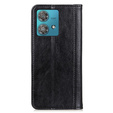 Etui do Motorola Edge 40 Neo, Wallet Litchi Leather, czarne