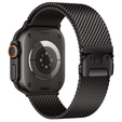 Bransoleta do Apple Watch 1/2/3/4/5/6/7/8/9/10/11/SE Ultra 1/2/3 42/44/45/46/49mm, Czarna