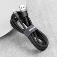 Baseus Cafule USB-A do USB-C 0,5 m – szybki i wytrzymały kabel 3A