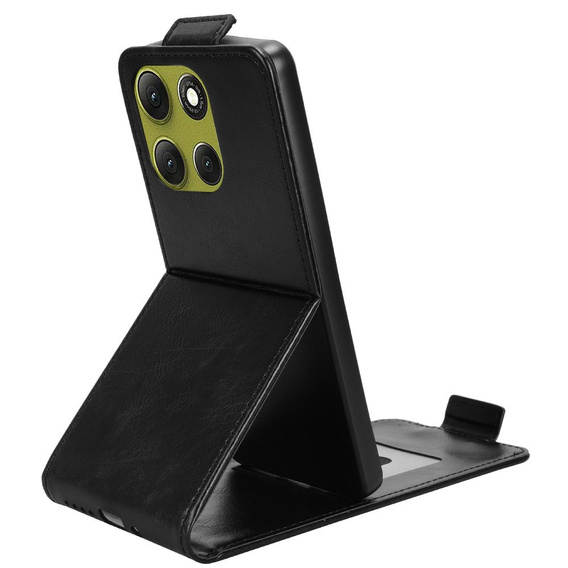 Etui z klapką do Xiaomi Redmi 15 5G / 4G, Flip Case, czarne