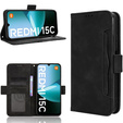 Etui z klapką do Xiaomi Redmi 15C 4G/LTE, Card Slot, czarne