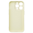 Etui do iPhone 15 Pro, Silicone Lite, kremowe