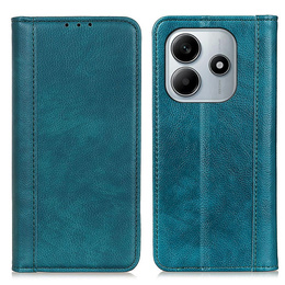 Etui z klapką do Xiaomi Redmi Note 14 4G – funkcjonalność w eleganckim wydaniu - zielone