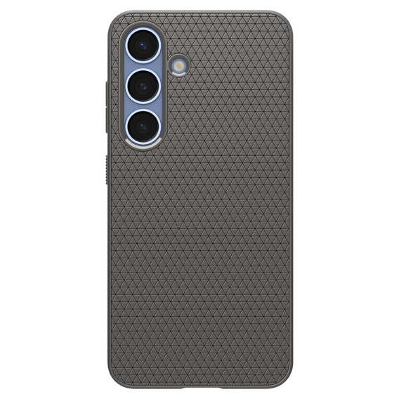 Etui Spigen do Samsung Galaxy S25, Liquid Air, szare + Szkło Hartowane 9H