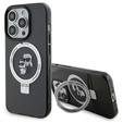 Etui Karl Lagerfeld Ring Stand Karl & Choupette MagSafe do iPhone 15 Pro