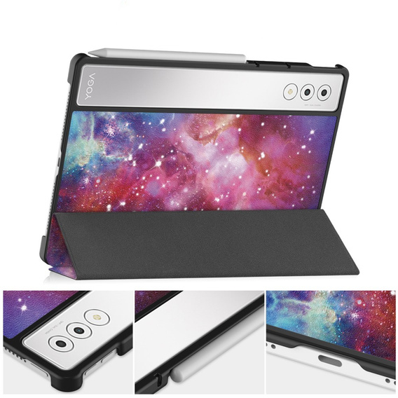 Etui do Lenovo Yoga Tab Plus 12,7", Smartcase, galaxy