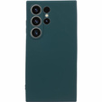 Etui do Samsung Galaxy S24 Ultra, Silicone Lite, zielone