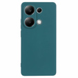 Etui do Xiaomi Redmi Note 13 Pro 4G / Xiaomi Redmi Note 14S / Xiaomi Poco M6 Pro 4G, Silicone Lite, ciemnozielone