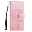 Etui z klapką do Xiaomi 13T / 13T Pro, Butterfly, różowe rose gold