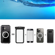 SHELLBOX M Series Waterproof Case do iPhone 16 – Czarny