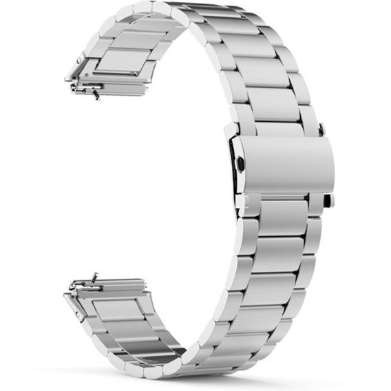 Bransoleta Stalowa do Huawei Band 7, Srebrna