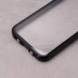 Etui do iPhone 11, Magnetic Dual Glass, czarne