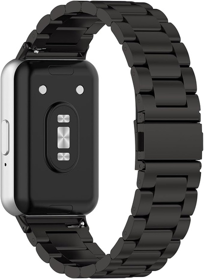 Bransoleta Stalowa do Samsung Galaxy Fit 3, Czarna