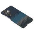 Etui do Samsung Galaxy S24 Ultra – magnetyczne Aramid Fiber, niebieskie
