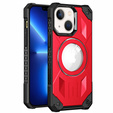 Etui do iPhone 13, Heavy Duty MagSafe, czerwone