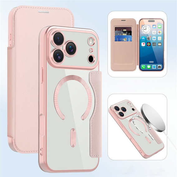 Etui z klapką RFID Wallet MagSafe z ochroną aparatu do iPhone 17 Pro Max