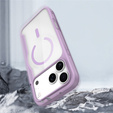 Etui Dux Ducis do iPhone 17 Pro Max, Skin X Pro,  z klapką, do MagSafe, fioletowe