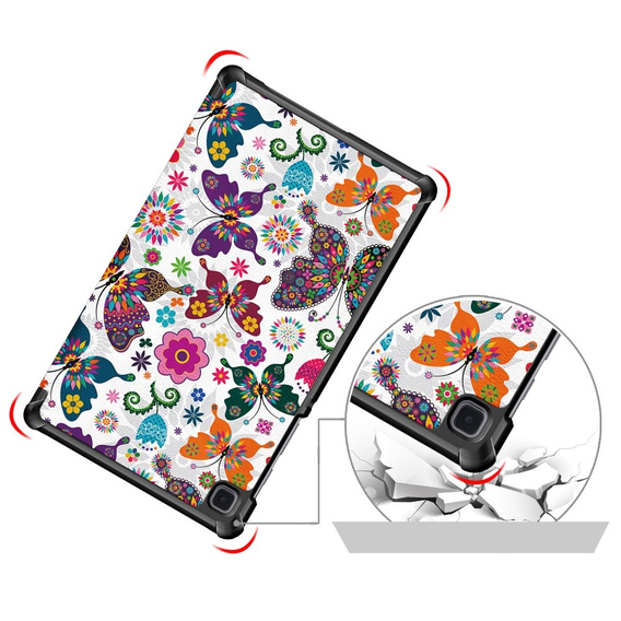 Etui do Samsung Galaxy Tab A7 Lite, Butterfly