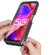 Etui do OPPO A54 5G/A74 5G, Shockproof, z folią, czarne