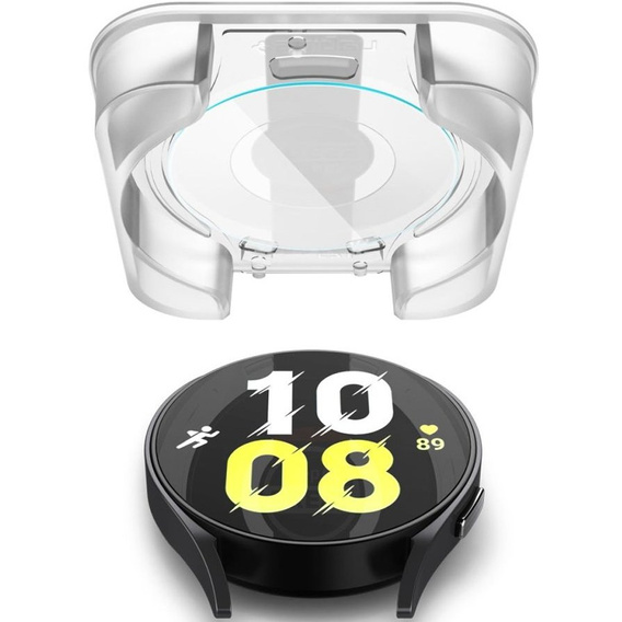 Szkło Hartowane Spigen do Samsung Galaxy Watch 6 44mm, Glas.TR "EZ FIT", Clear (2 sztuki)